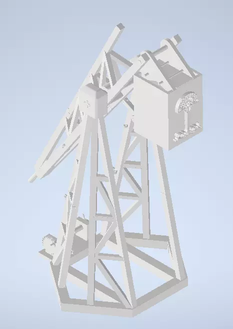 Gondor Trebuchet 3D print model