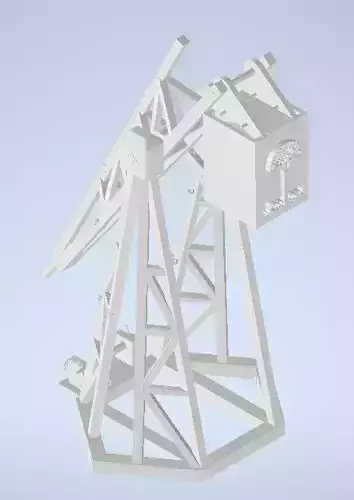 Gondor Trebuchet 3D print model