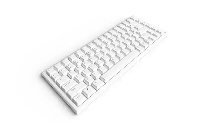 Pc Keyboard M04W Low-poly 3D model