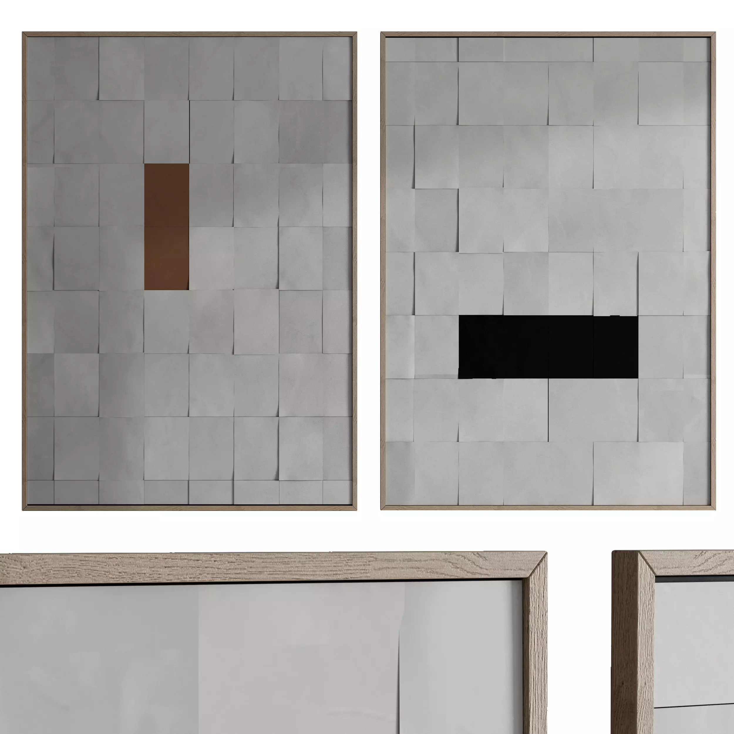 Simone Polk - patches 3D Art Low-poly 3D model_0