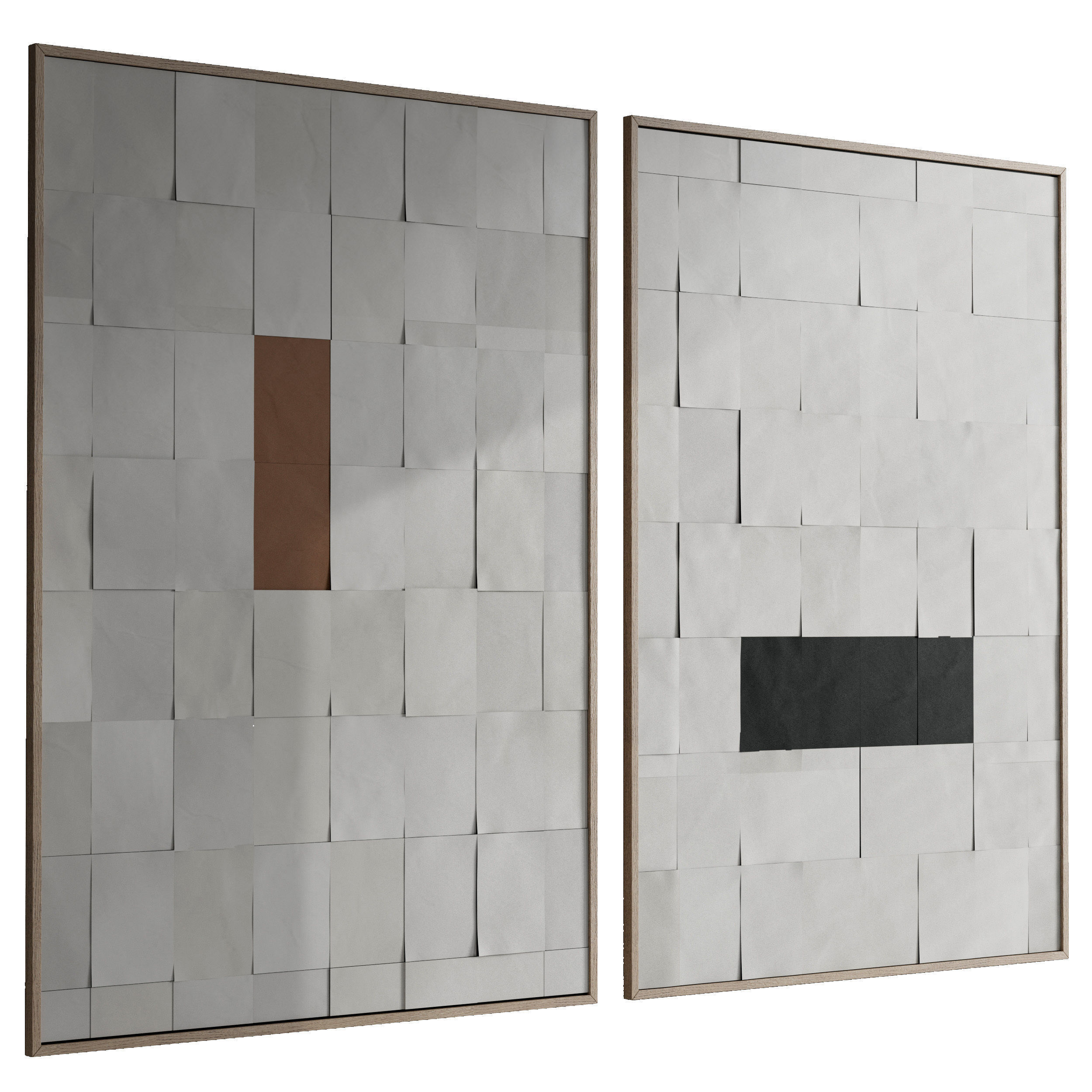 Simone Polk - patches 3D Art Low-poly 3D model_1