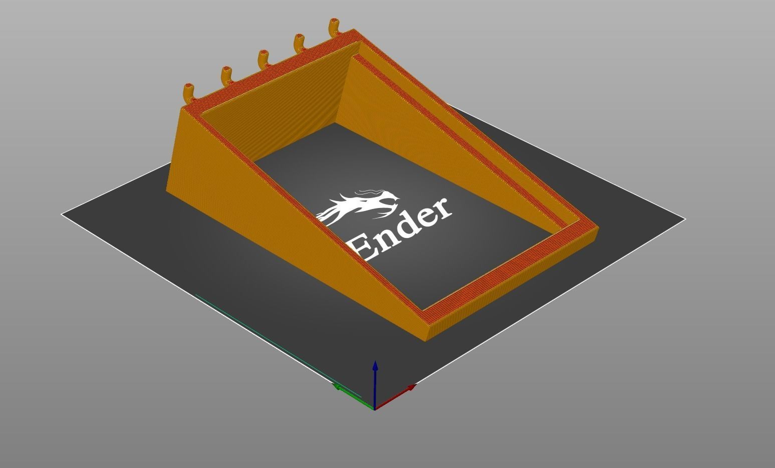 Drill Bit Peg Board Storage 3D print model_4