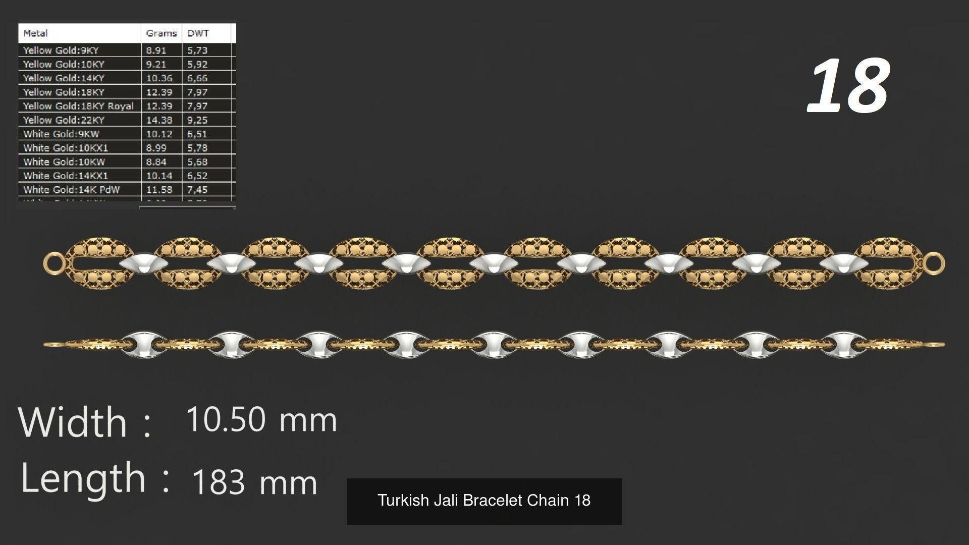 Turkish Jali Bracelets Chains pack bundle collection bulk _13