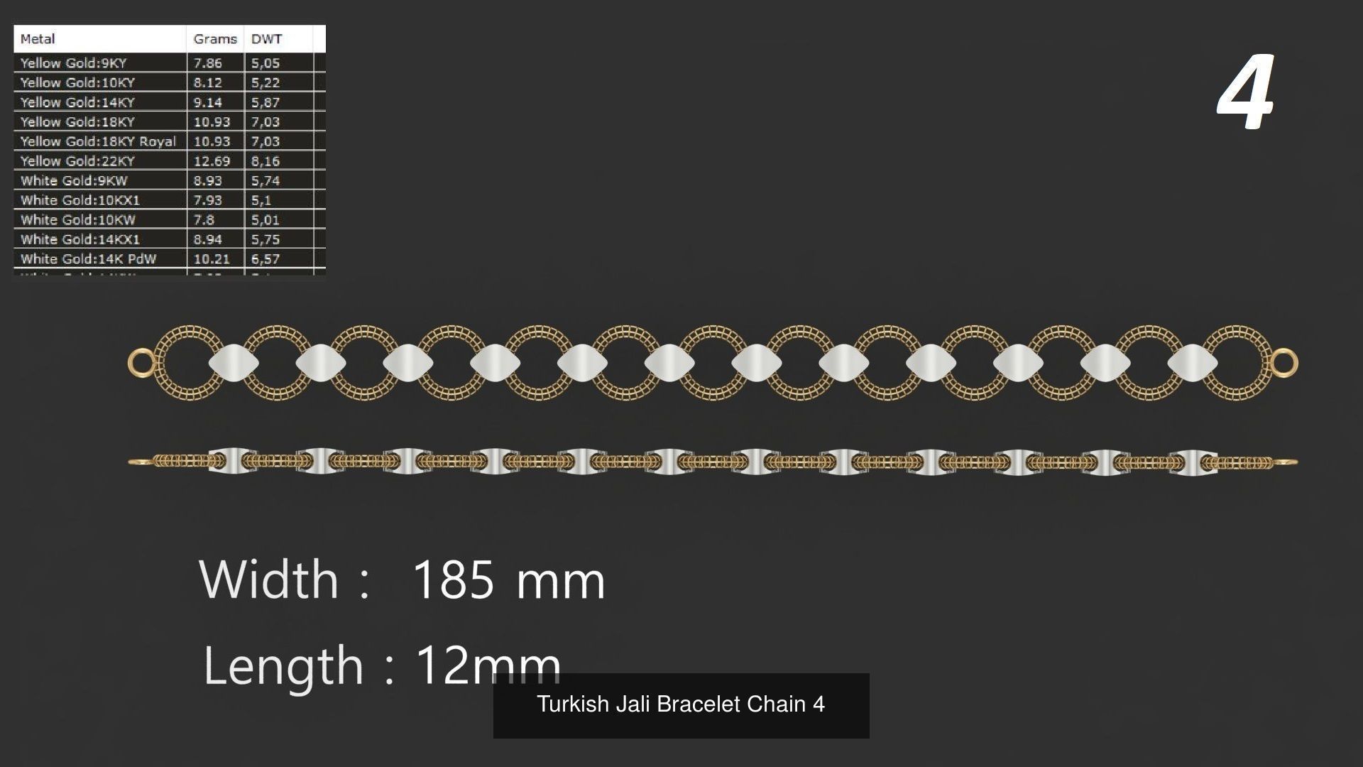 Turkish Jali Bracelets Chains pack bundle collection bulk _8