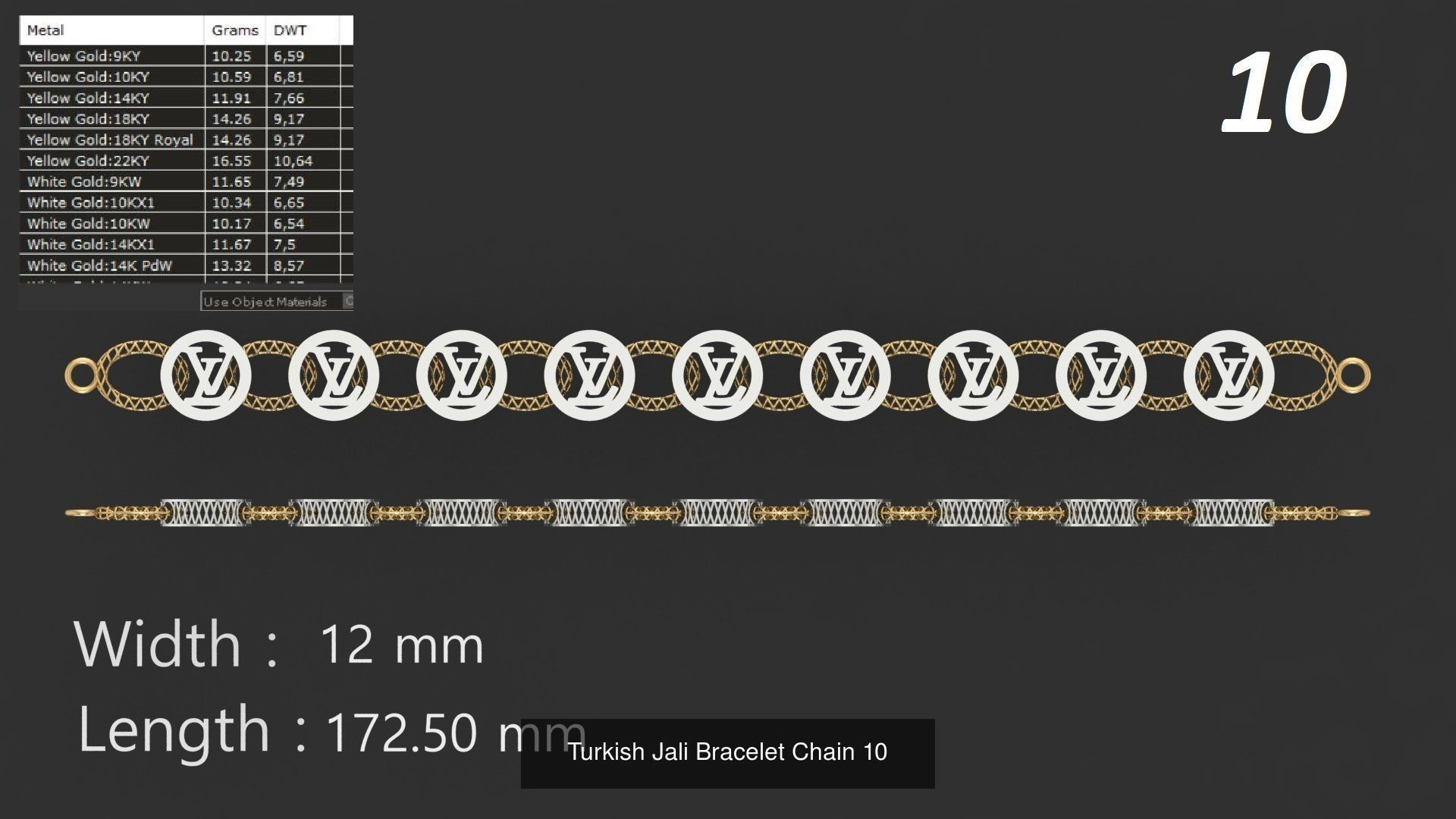 Turkish Jali Bracelets Chains pack bundle collection bulk _21