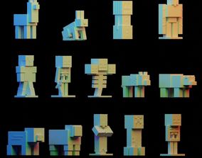 Minecraft blocks 3D Print Models | CGTrader