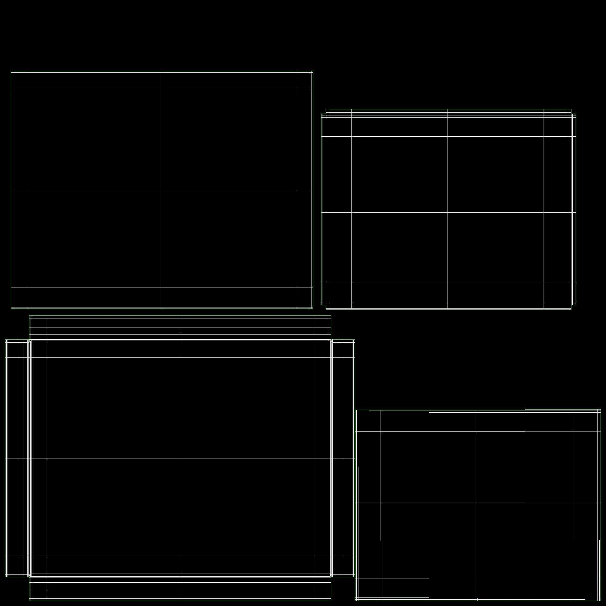 Safari Inspired Giraffe Ensemble 3D model_5