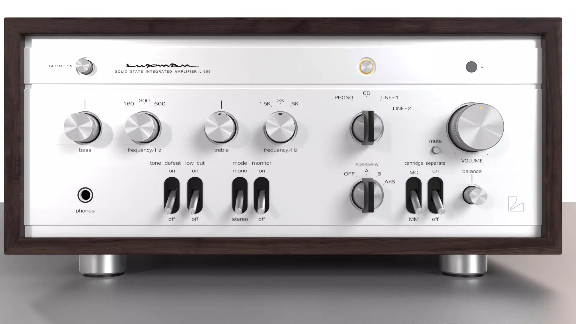 Luxman L-305 3D model_0