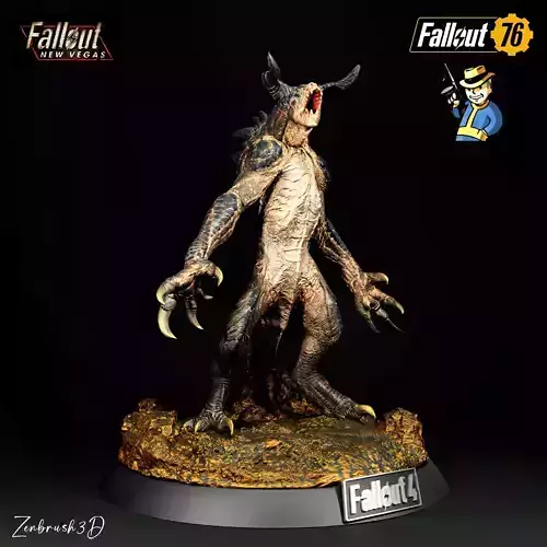 FALLOUT - DEATHCLAW - STL - 3D PRINTING 3D print model