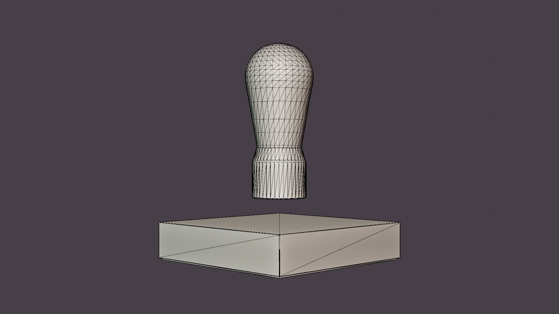 Float Nikola Table Lamp Low-poly 3D model_6