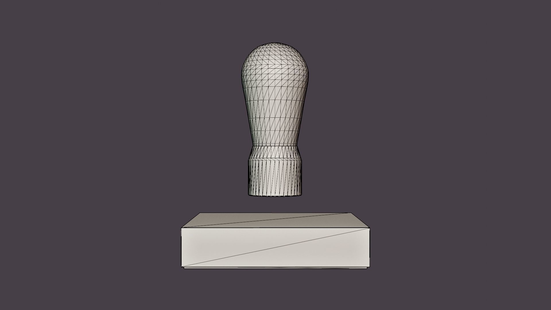 Float Nikola Table Lamp Low-poly 3D model_5