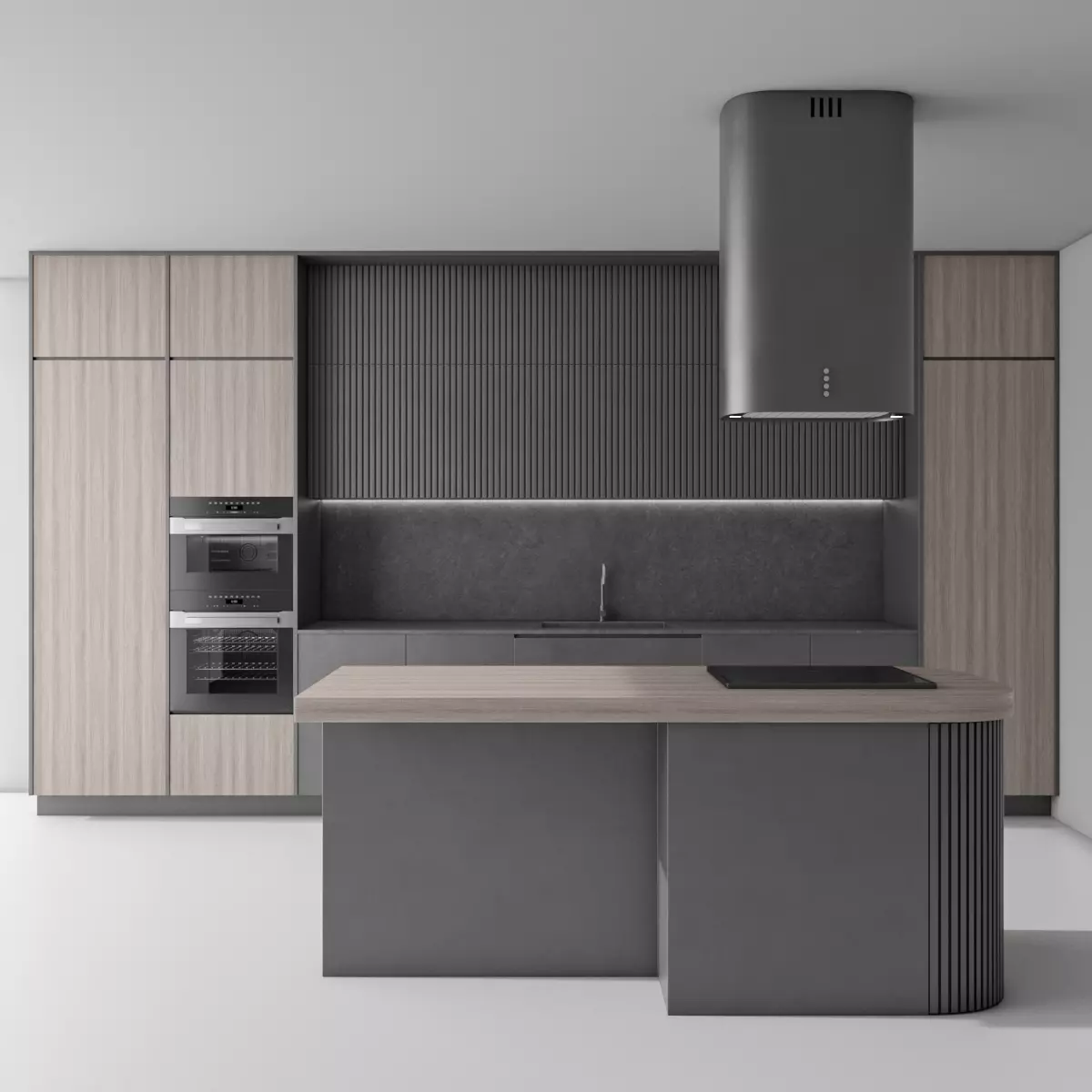 residential modern kitchen 66 3D model