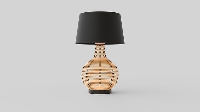 Granada Table Lamp Low-poly 3D model