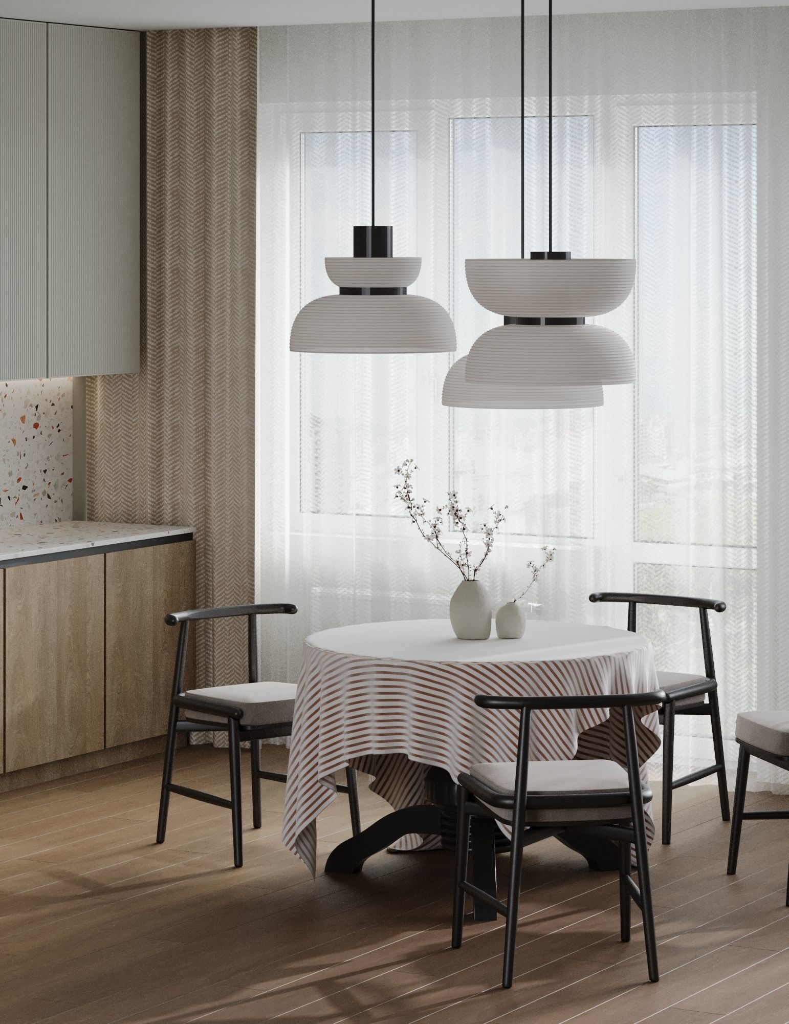 Kitchen Scene CORONA OBJ 2019 MAX 3D model_2