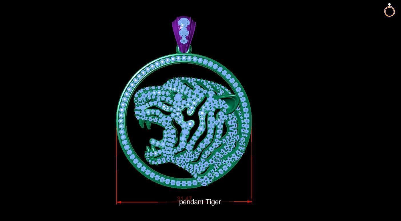 All models tiger 20 model 3D Model Collection_9