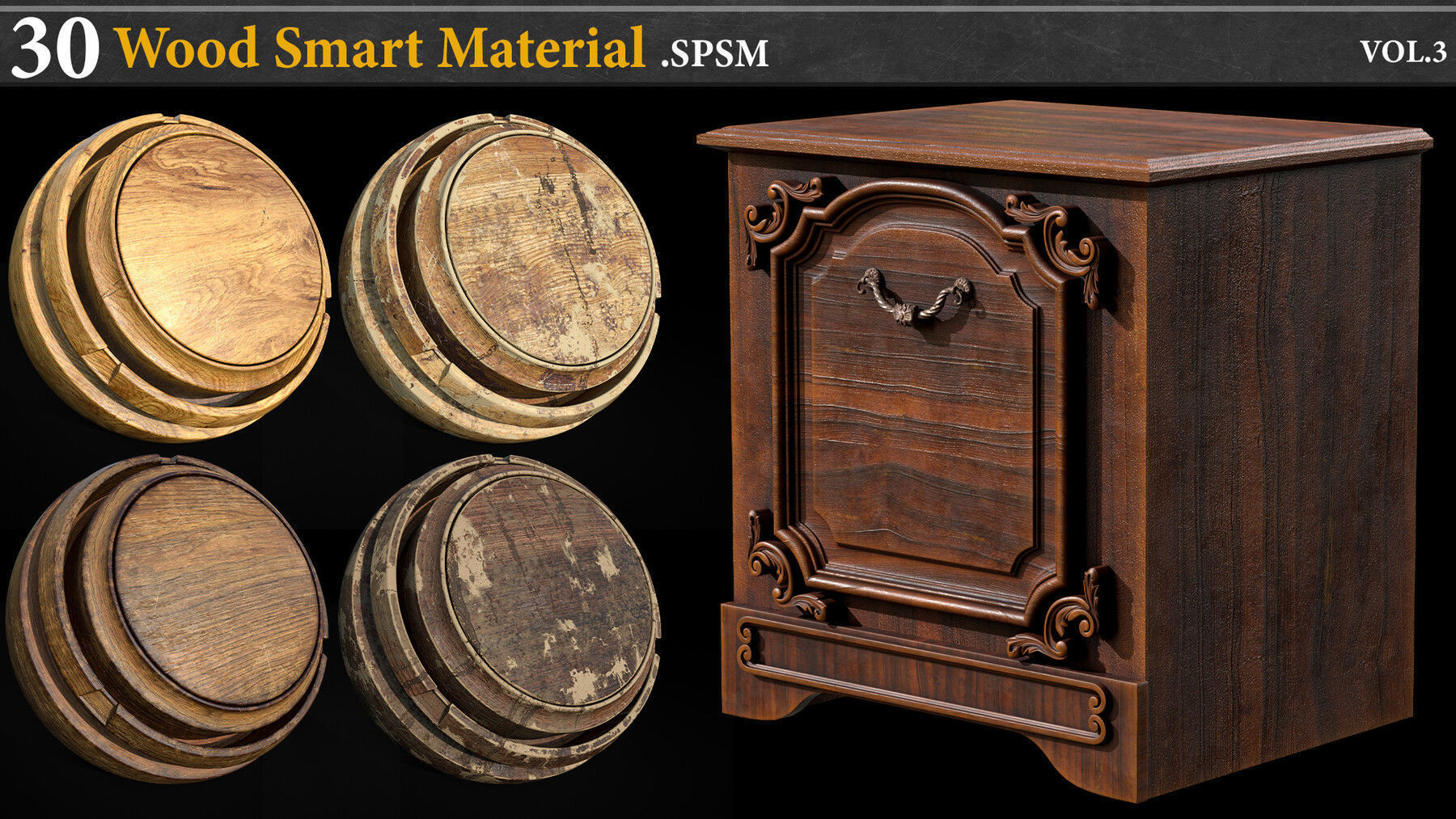 30 Wood Smart Material Vol-03 Texture_1