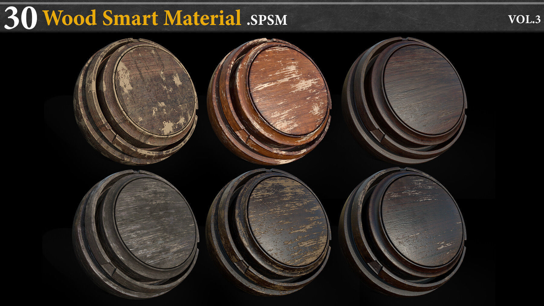 30 Wood Smart Material Vol-03 Texture_5