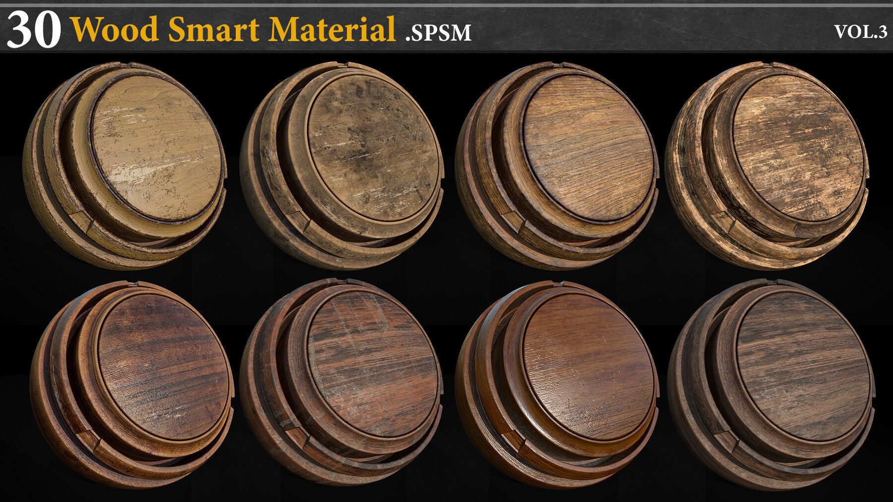 30 Wood Smart Material Vol-03 Texture_3