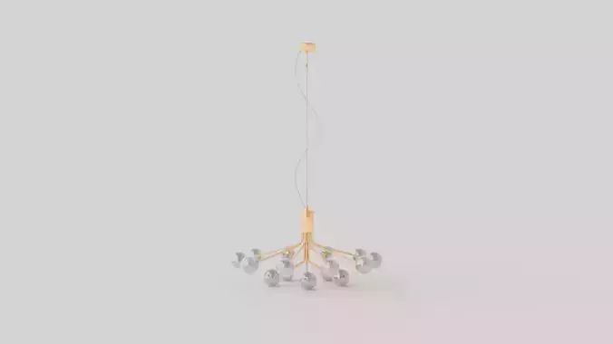 Galax Ceiling Lamp Gold