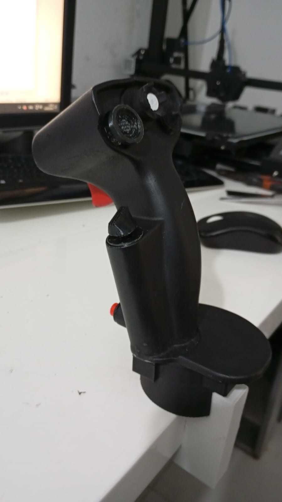 F-15E WSO sticks for 3D printing with all functional buttons 3D print model_1