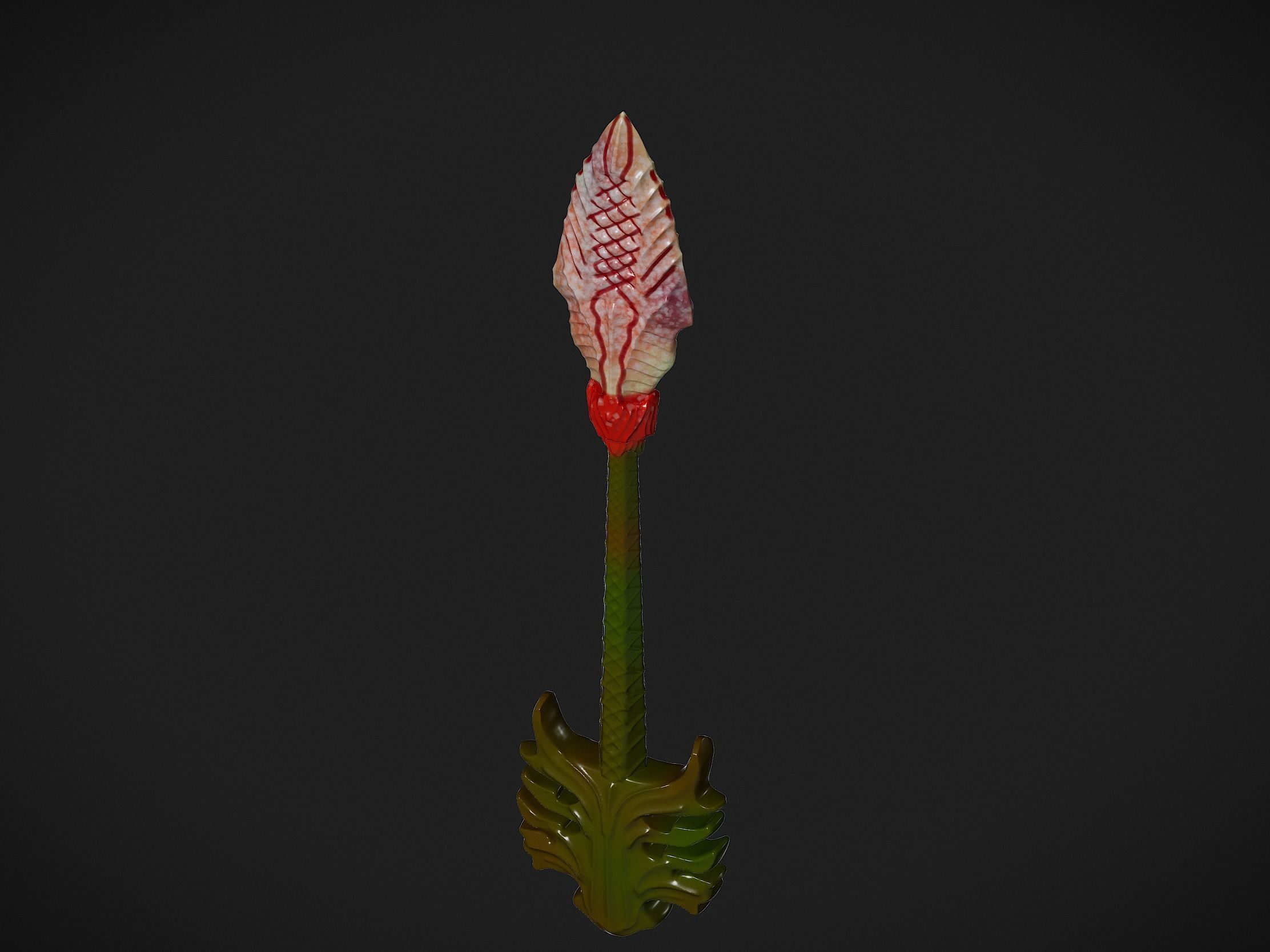 Stylized Arrow 3d model for Gaming 3D print model_5