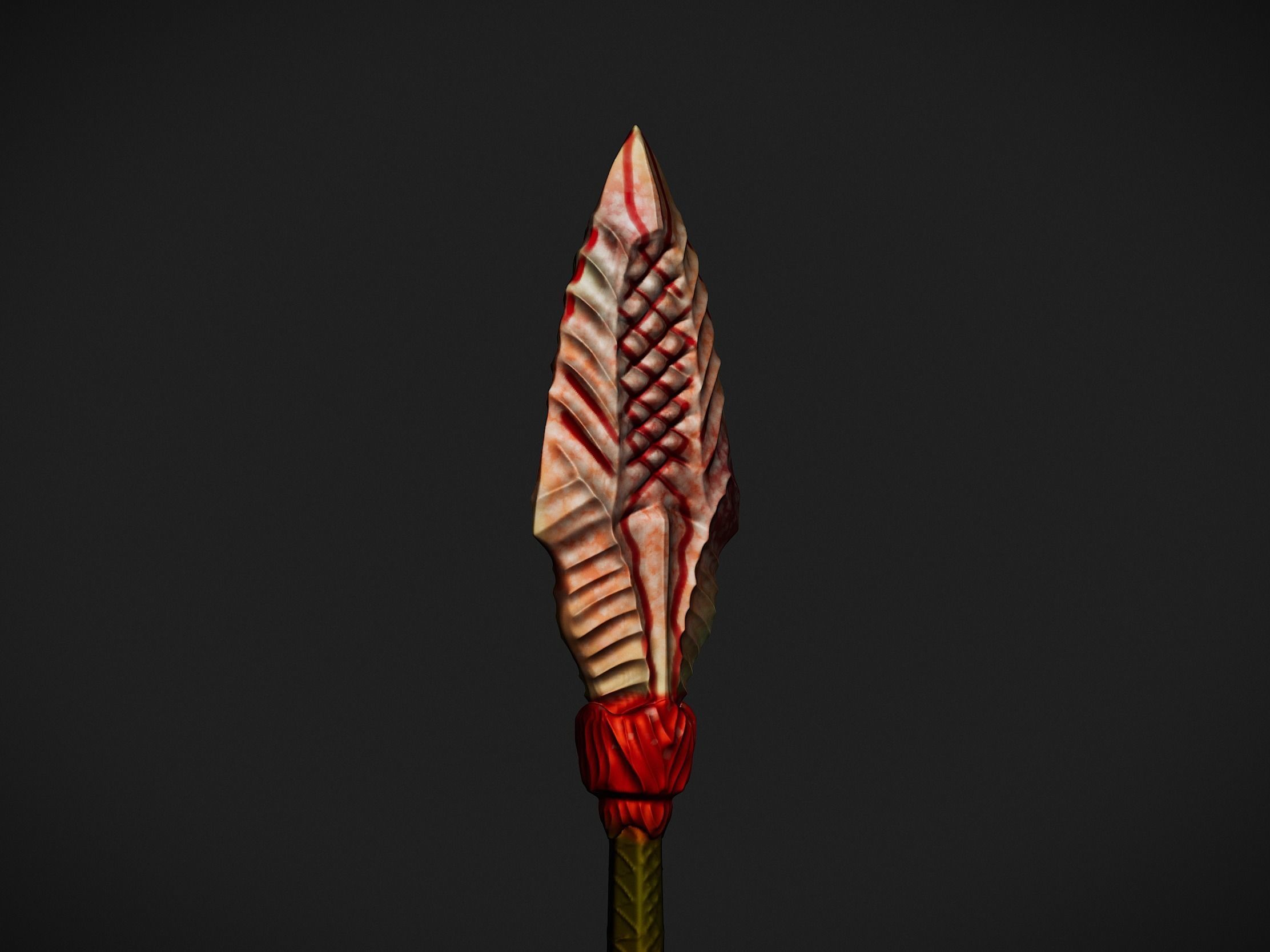 Stylized Arrow 3d model for Gaming 3D print model_4