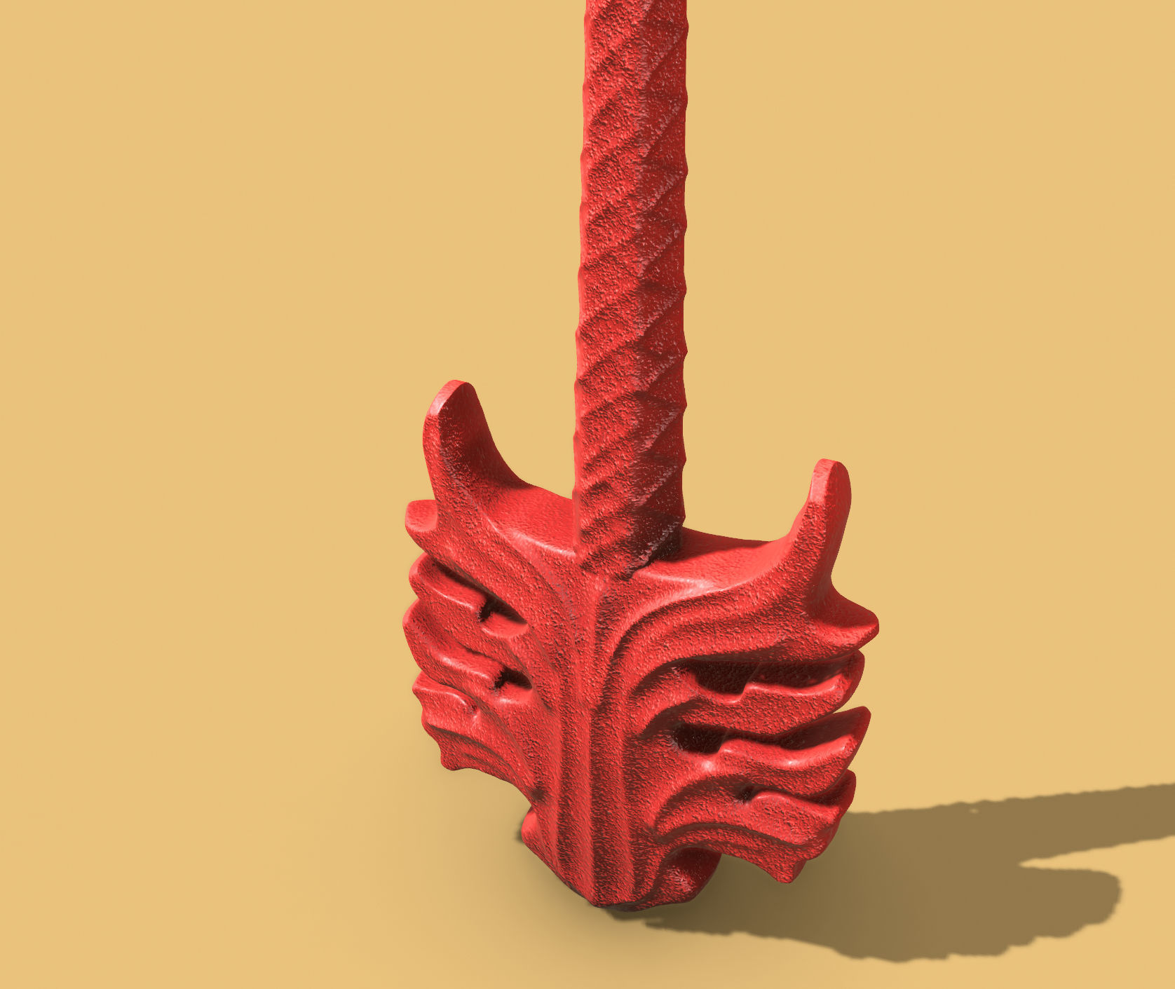 Stylized Arrow 3d model for Gaming 3D print model_10