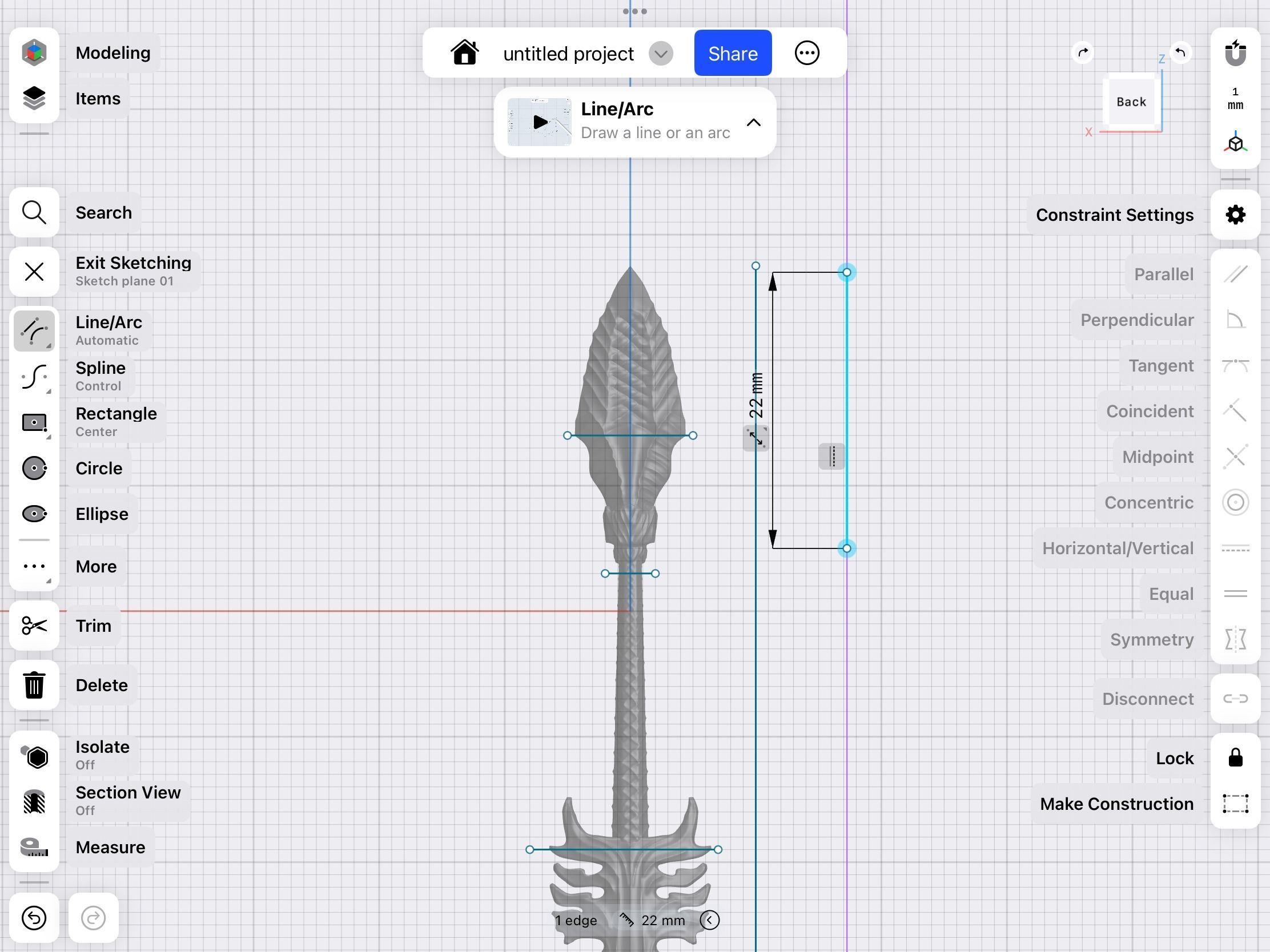 Stylized Arrow 3d model for Gaming 3D print model_22