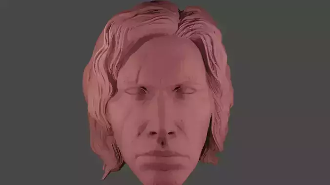 Kylo Ren Star Wars headsculpt custom