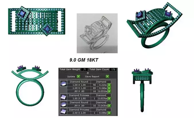  FANCY RINGS FOR WOMENS  70