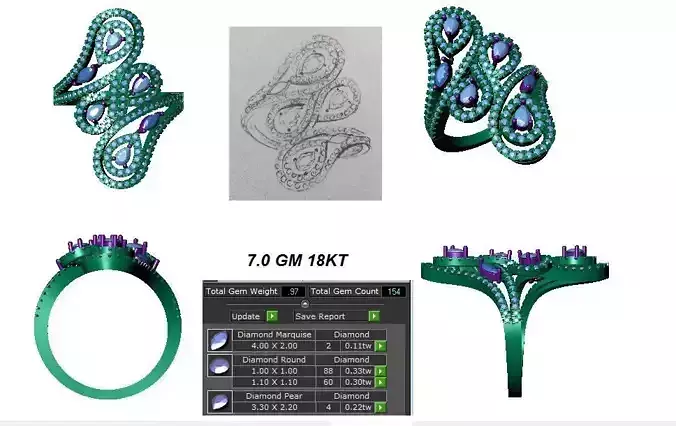  FANCY RINGS FOR WOMENS 60