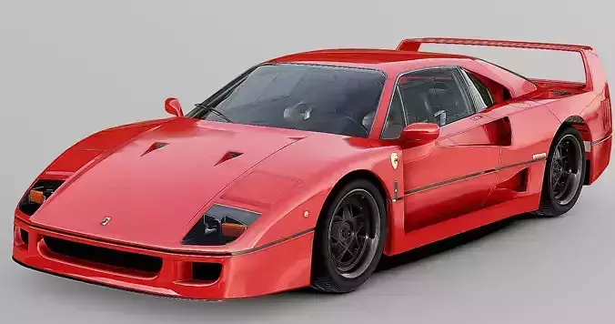 ferrari f40 Free 3D model