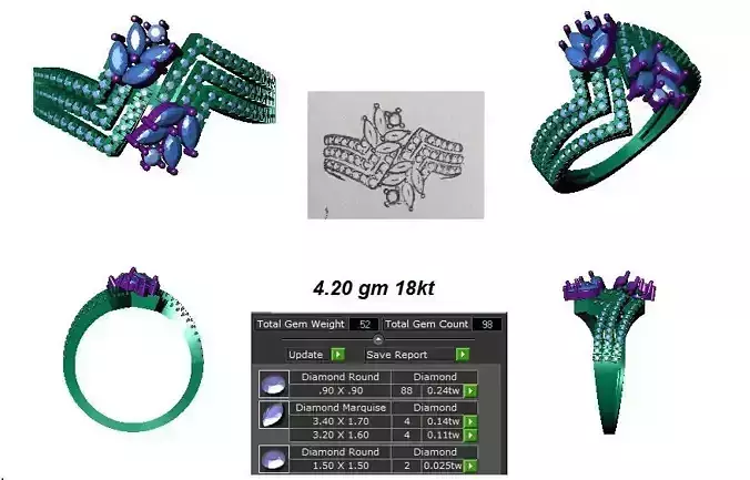  FANCY RINGS FOR WOMENS 50