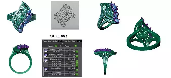  FANCY RINGS FOR WOMENS 46