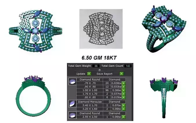  FANCY RINGS FOR WOMENS 7