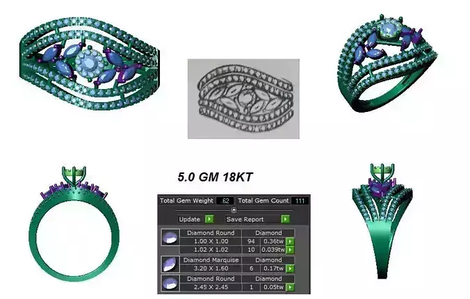  FANCY RINGS FOR WOMENS 6