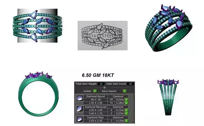  FANCY RINGS FOR WOMENS 5