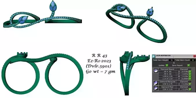  FANCY RINGS FOR WOMENS 30