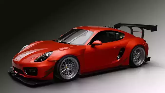 Porsche Cayman  3D model