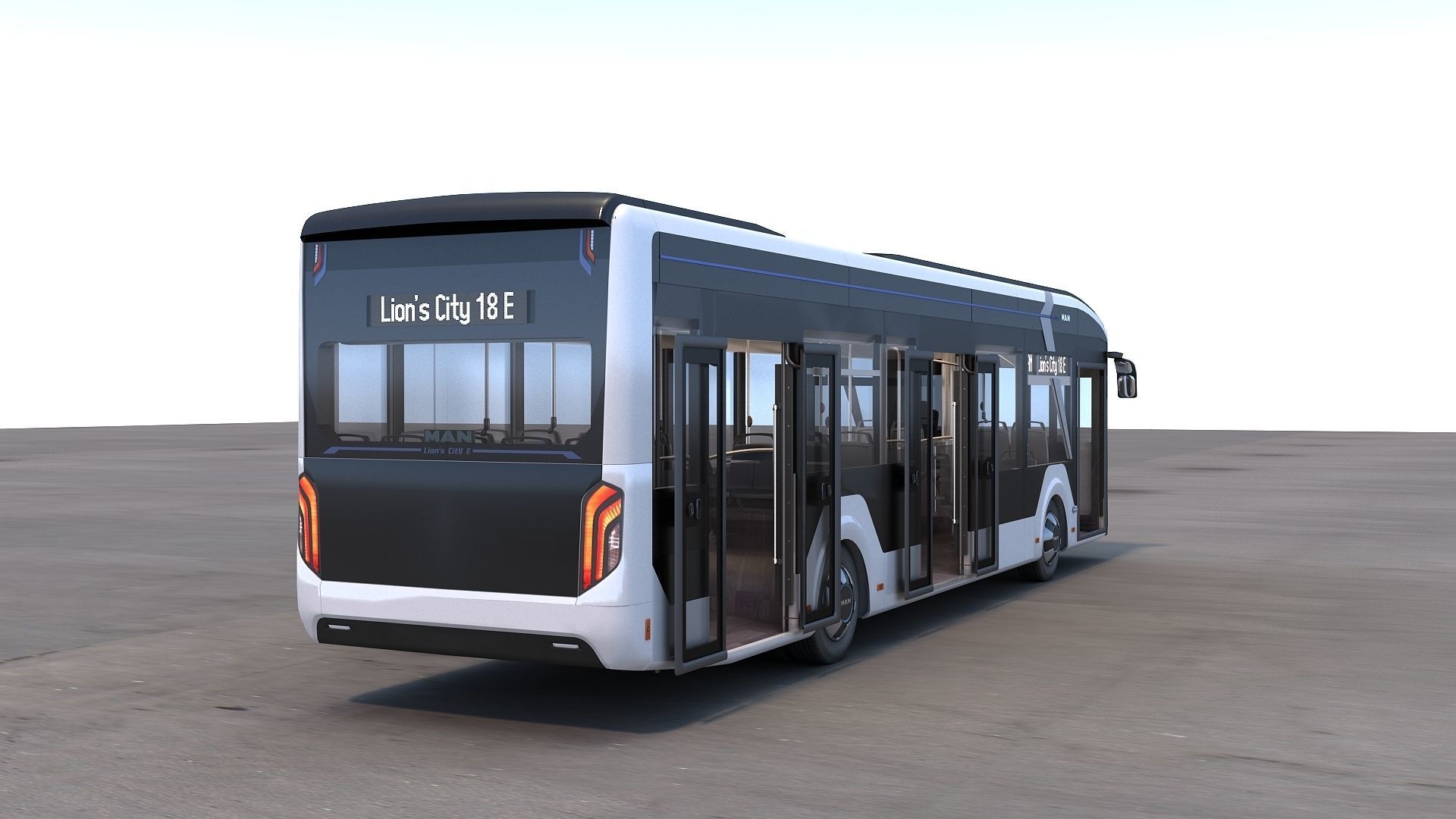 Man Lions City 12E 3D model_5