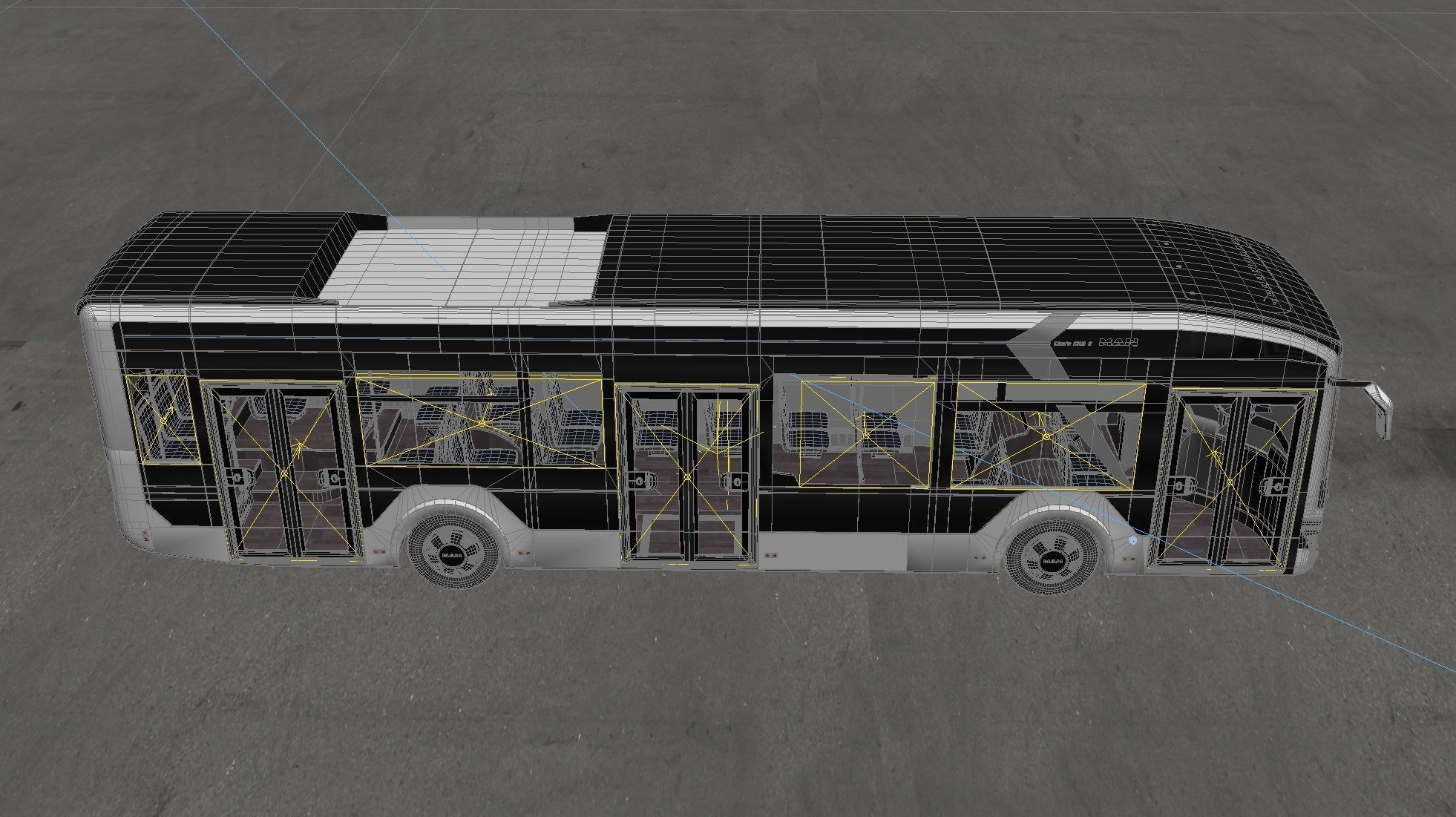 Man Lions City 12E 3D model_18