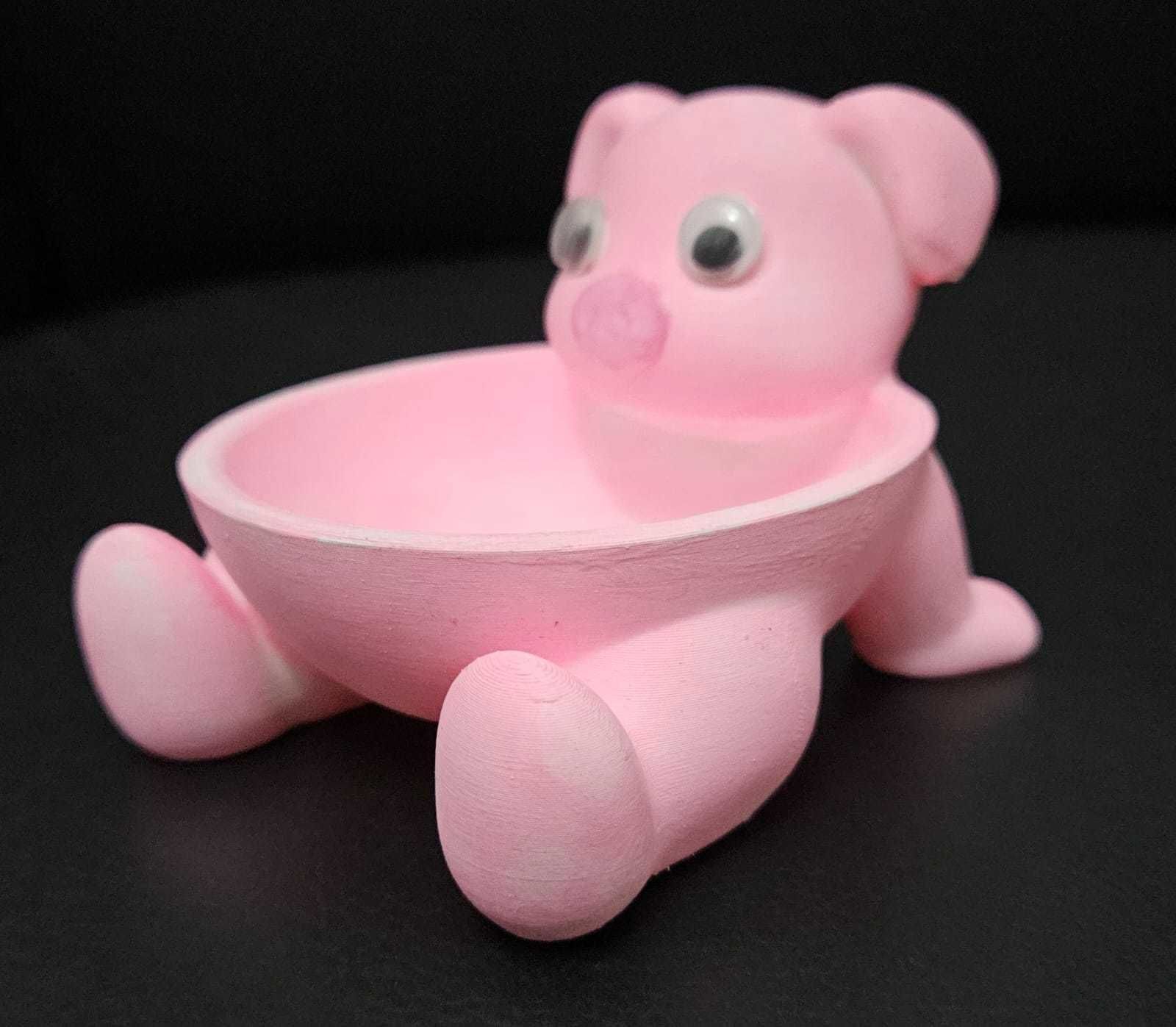 Cute Pig Pot 3D print model_17
