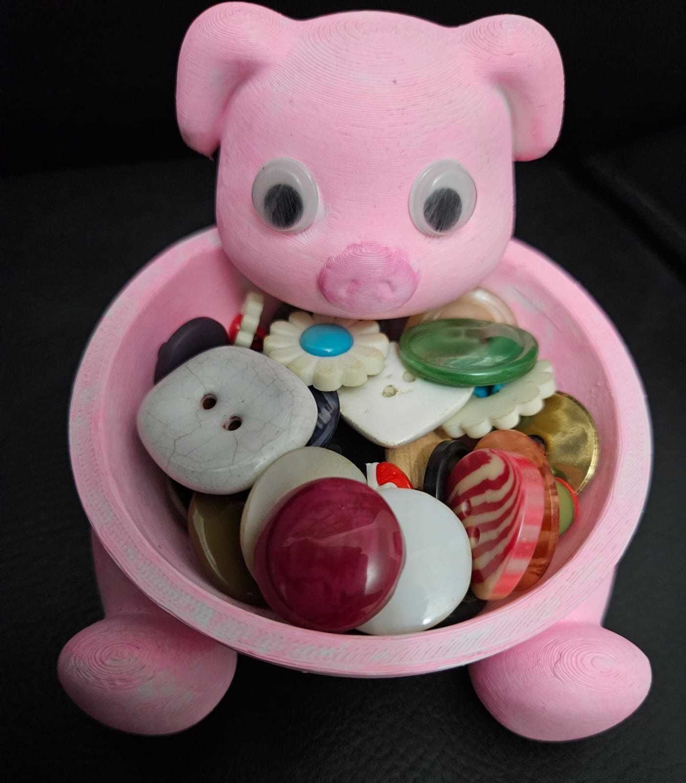 Cute Pig Pot 3D print model_21