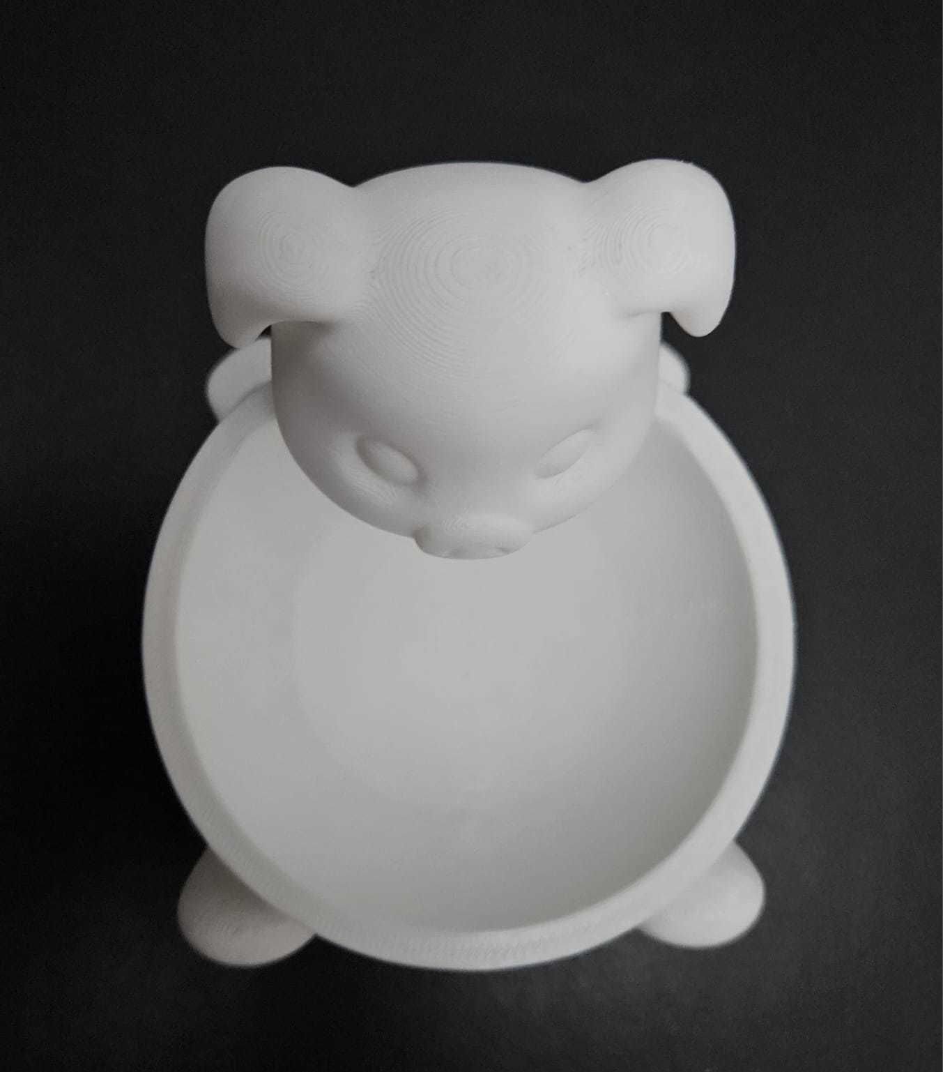 Cute Pig Pot 3D print model_13