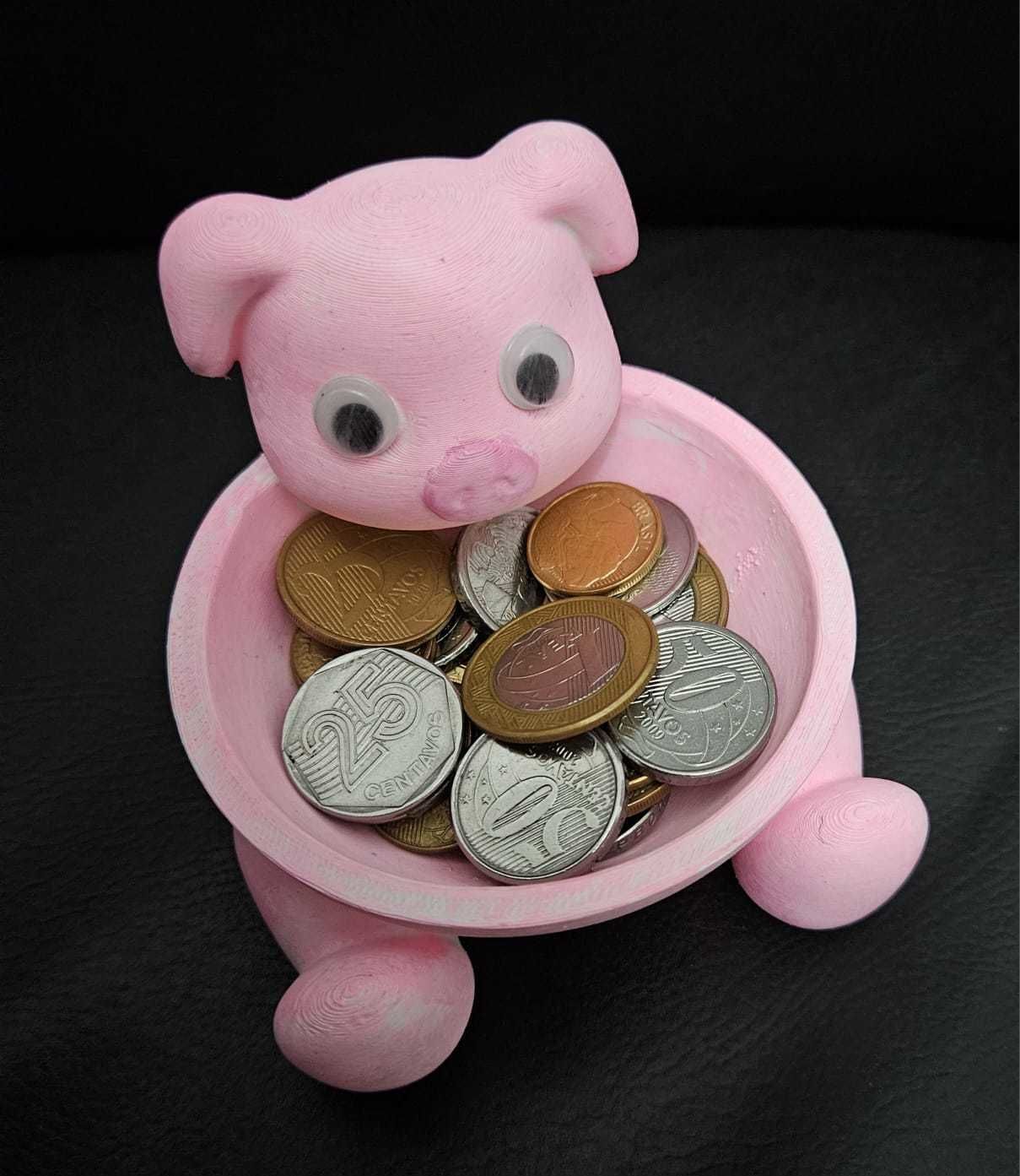Cute Pig Pot 3D print model_20