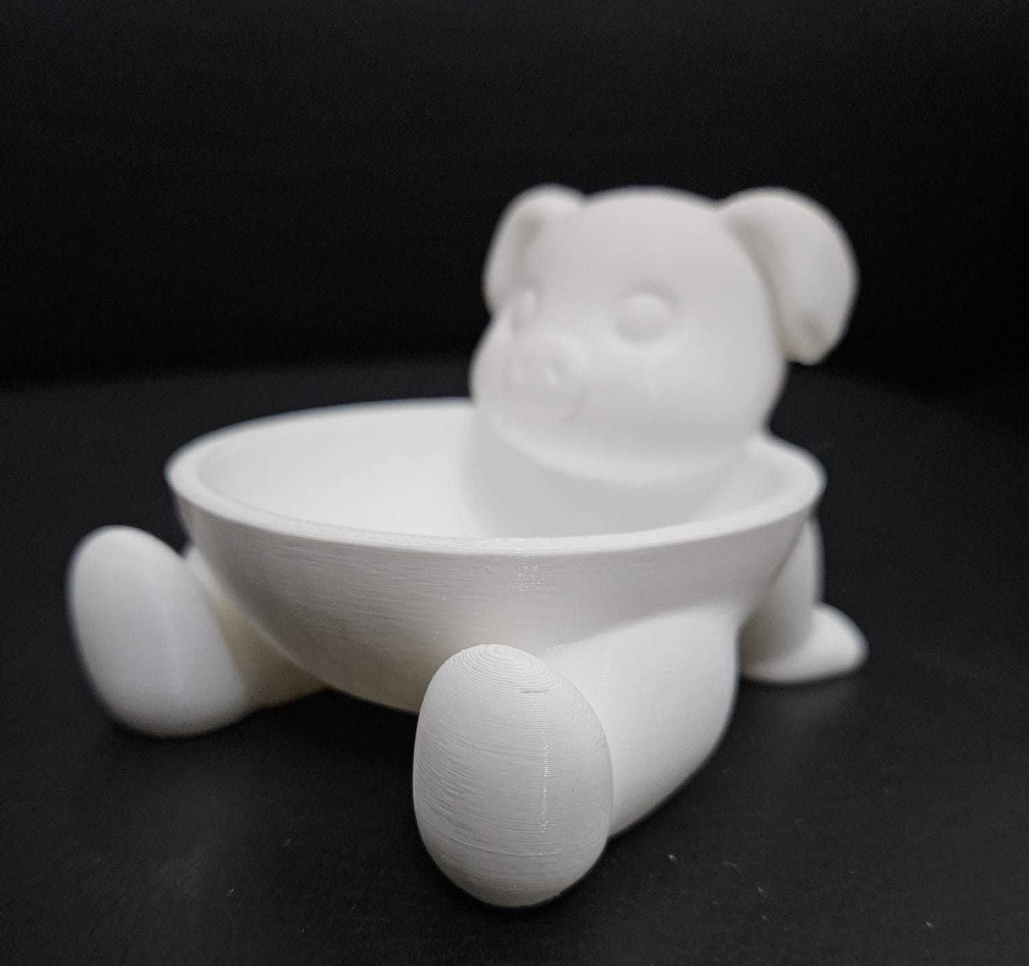 Cute Pig Pot 3D print model_11