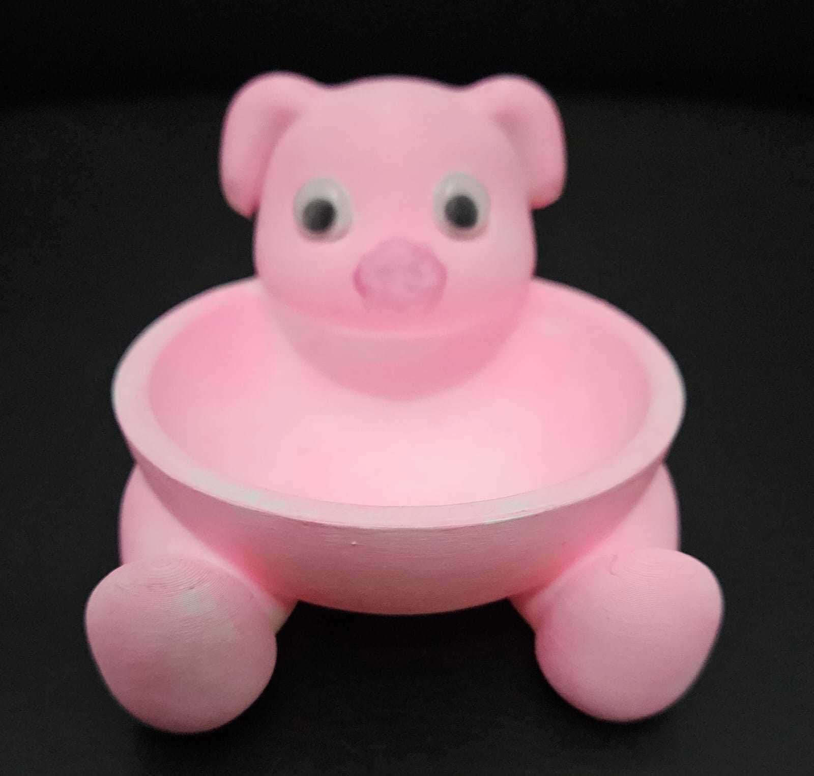Cute Pig Pot 3D print model_16