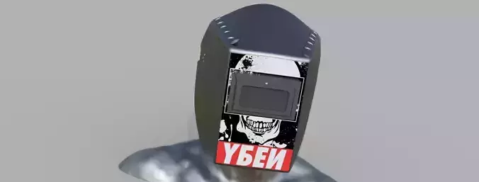 Tagilla - Welder Mask - Escape from Tarkov - 3D Model  3D print model