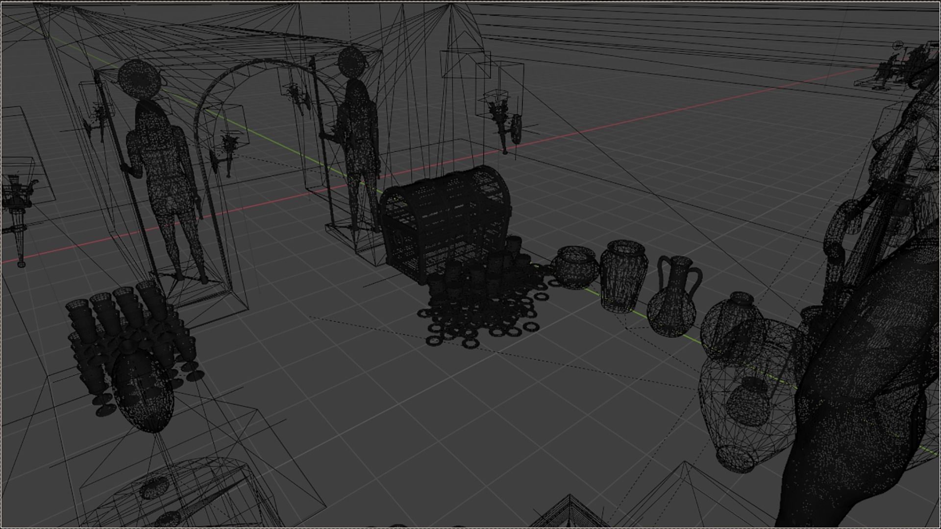 Nubian tomb 3D model_13
