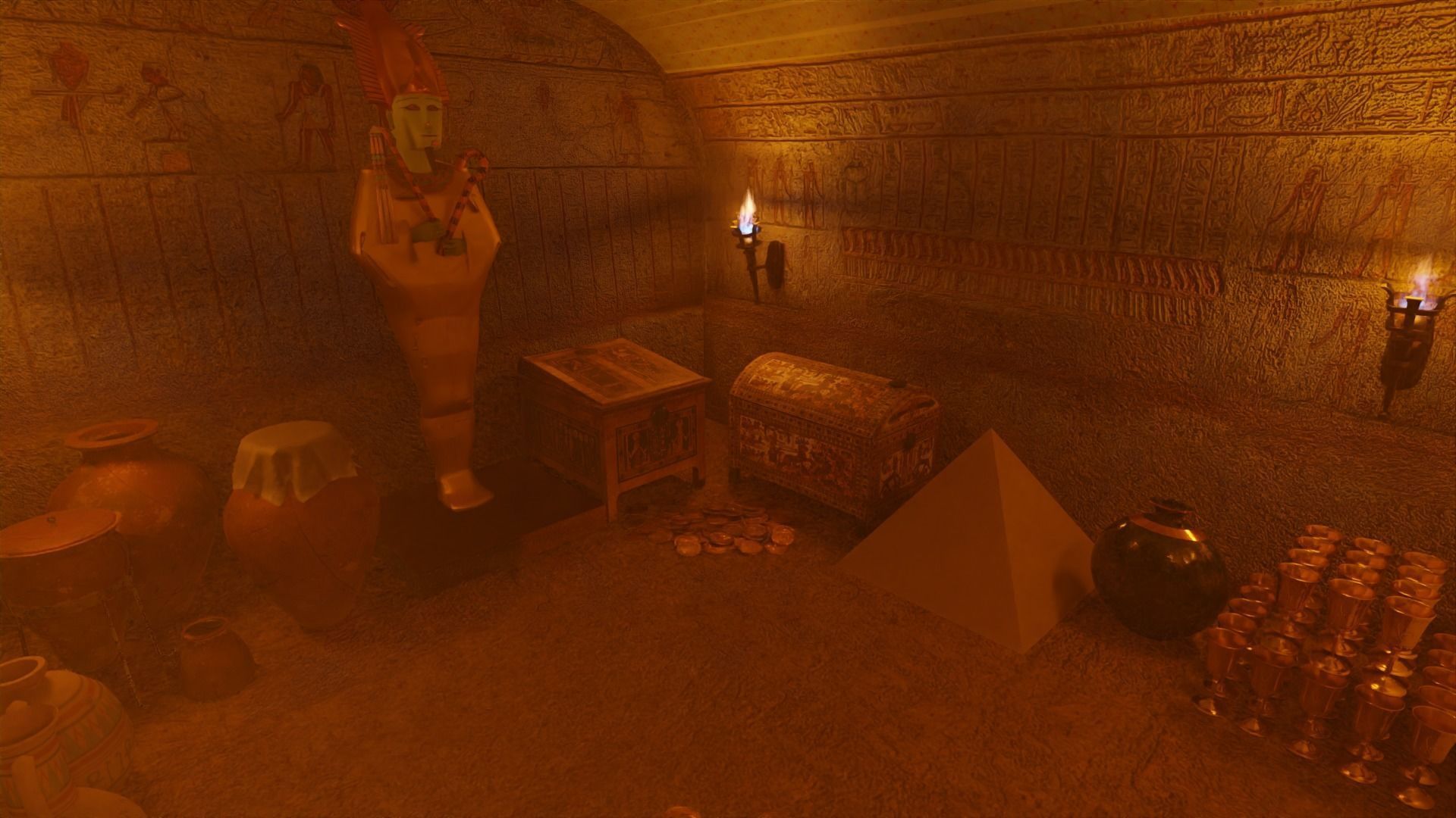 Nubian tomb 3D model_2